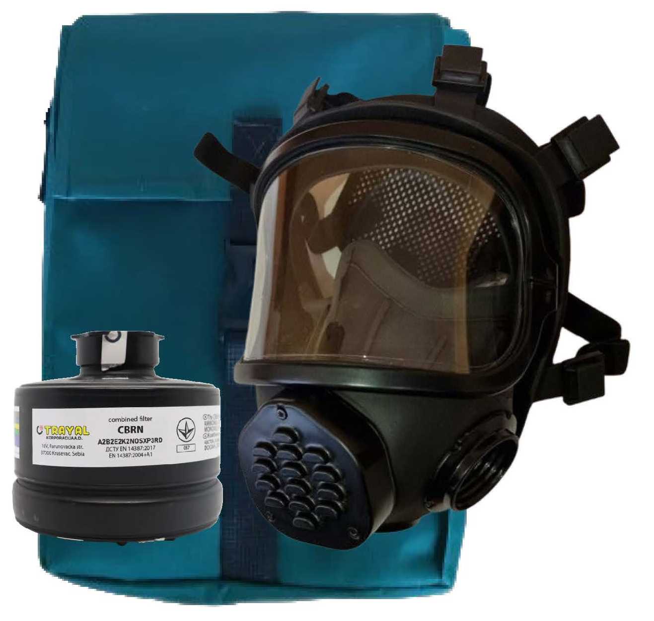 Протигаз фільтруючий ІЗОД-3 СBRN